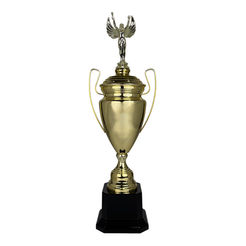 Trofeo de Copa de Metal con Figura Serie M1